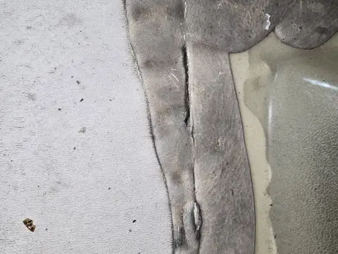 Lap sealants at its best failed