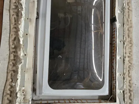 We ended up having to remove the skylight due to the significant amount of rot found once we opened it up